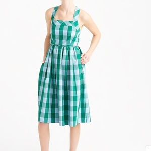 NWT jcrew gingham dress